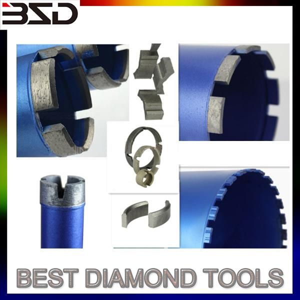250mmx20t for Grinding Concrete Stones Floor Grinding Head Brazing Diamond Grinding Wheel