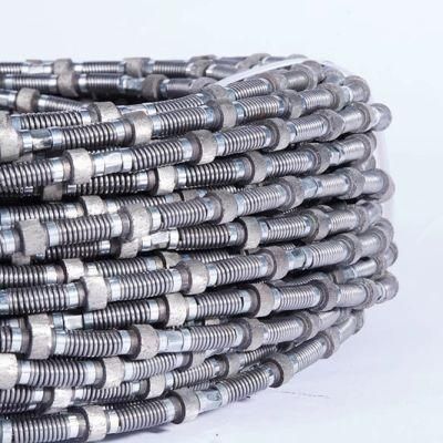Diamond Spring Wire Saw for Marble Quarry