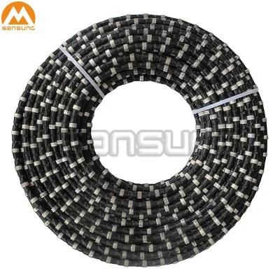 Marble and Granite Quarry Stone Block Extraction Rubberized Diamond Wire