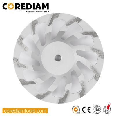 4-Inch/105mm Diamond L Segment Cup Wheel for Concrete and Masonry Materials/Diamond Grinding Cup Wheel/Diamond Tool