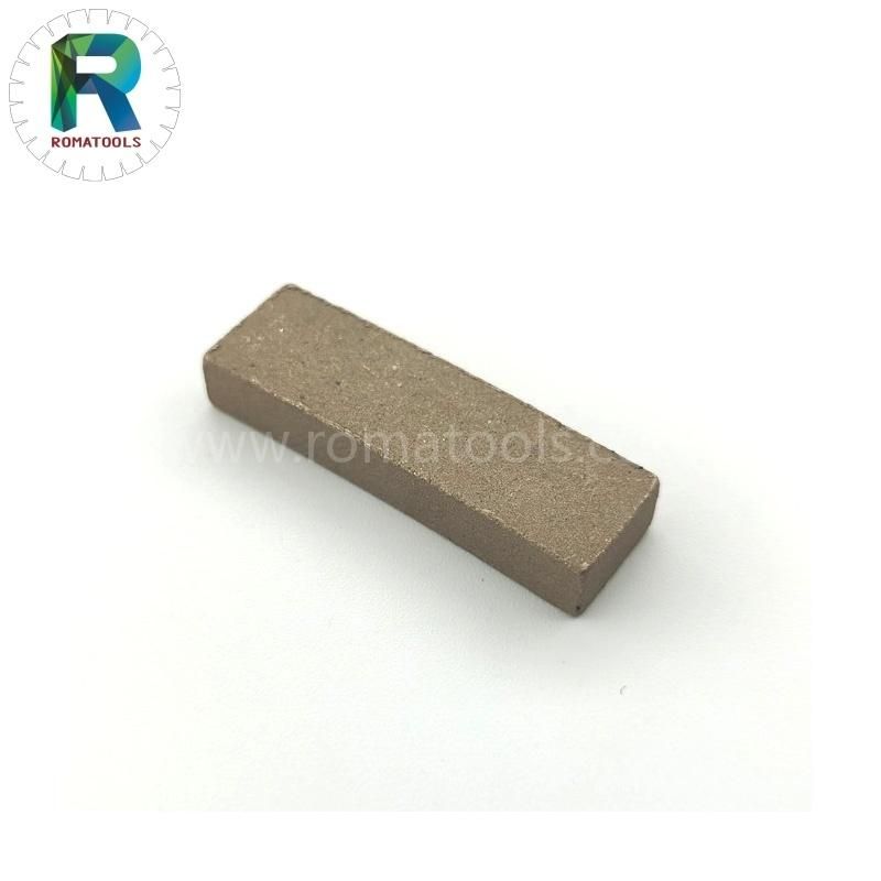 Romatools 800 40X6.5X12 mm Diamond Segments for Hard Marble Cutting