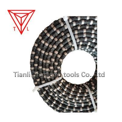 Diamond Serrated Wire Saw for Basalt