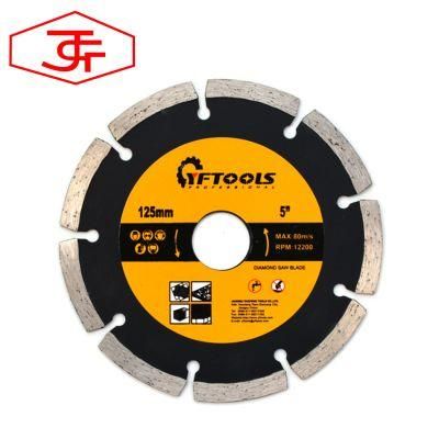 Wholesale Quality 5 Inch Stone Cutting Hot-Pressed Segment Diamond Saw Blade