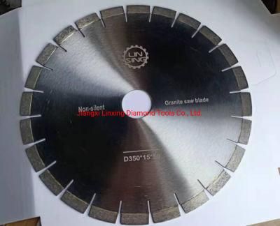 14&prime;&prime; 350mm Non-Silent Diamond Saw Blade for Granite Cutting Fast Sharpness Stone Disc