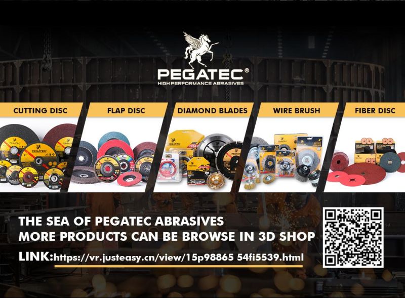 Pegastar 5′′ 125mm Diamond Continues Diamond Concrete Cutting Saw Blade