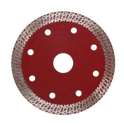 K Wave Super Thin Sintered Turbo Diamond PCD Saw Blade for Brick Ceramic Marble Cutting