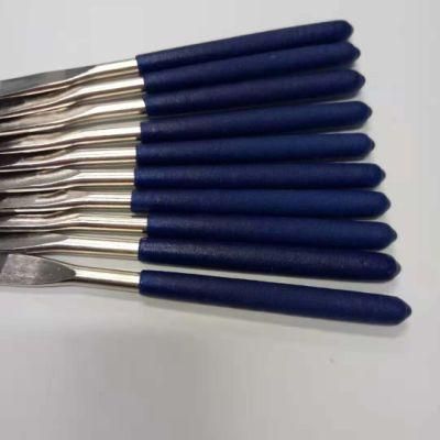 Metal Grinding Tools Electroplated Sharpening Flat Diamond Needle Files for Wood Stone Metal