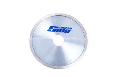 Continuous Rim Type Dry Sintered Diamond Blade for Asphalt Cutting