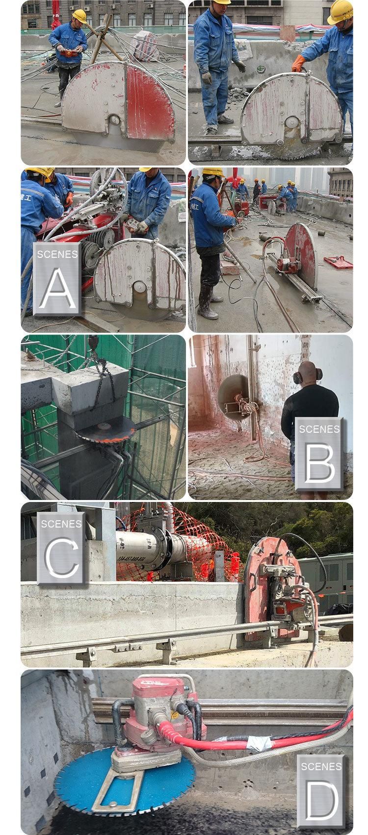 760 mm Wall Saw Blade Cutting Reinforced Concrete with High Lifetime