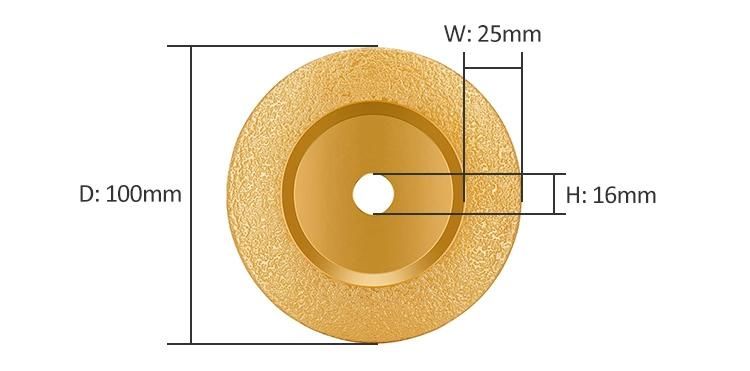 Brazed Bond Diamond Grinding Wheel