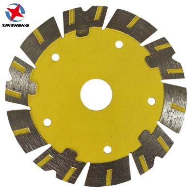 110mm Sintered Diamond Segmented Saw Blade for Dry Cutting Concrete Granite