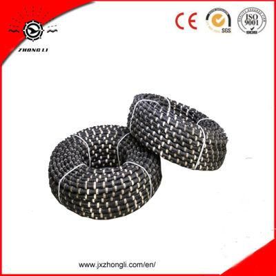 Cutting Stone Power Tools Reinforced Concrete Rope Diamond Wire Saw