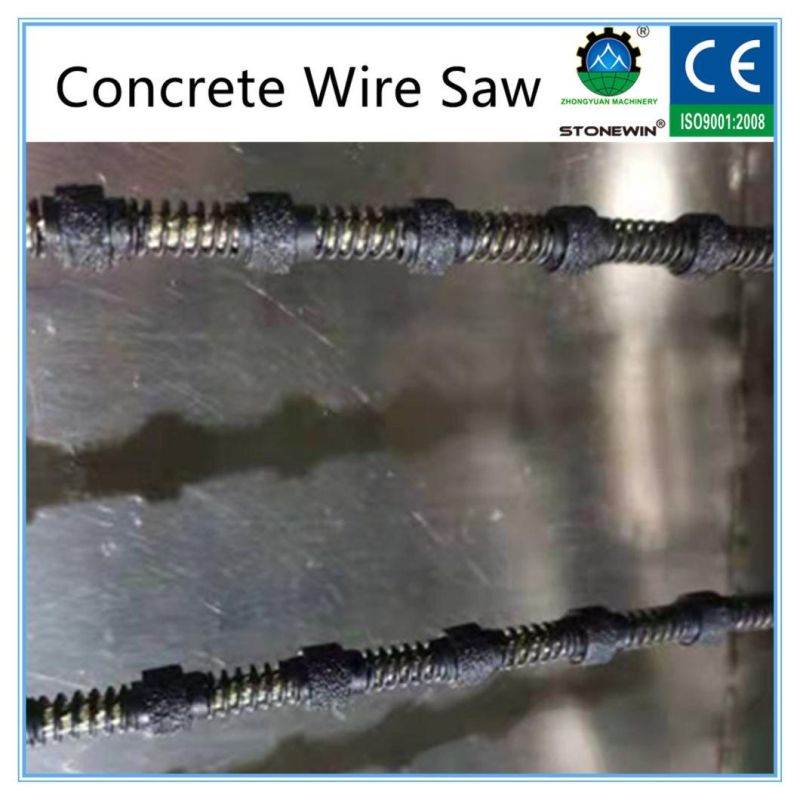 Spring Rubber Diamond Wire Saw for Concrete Zhongyuan