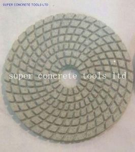 Wet Marble White Floor Polishing Pads