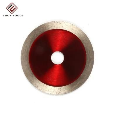 Wet Continuous Rim Diamond PCD Saw Blade for Granite Stone Cutting Brick Marble
