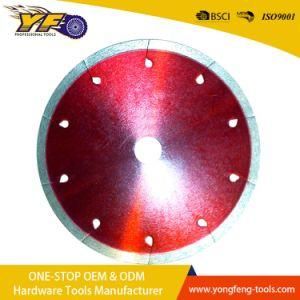 Wet Cutting Tile and Ceramic, Continuous Rim Diamond Saw Blade, Wet Cutting Blade