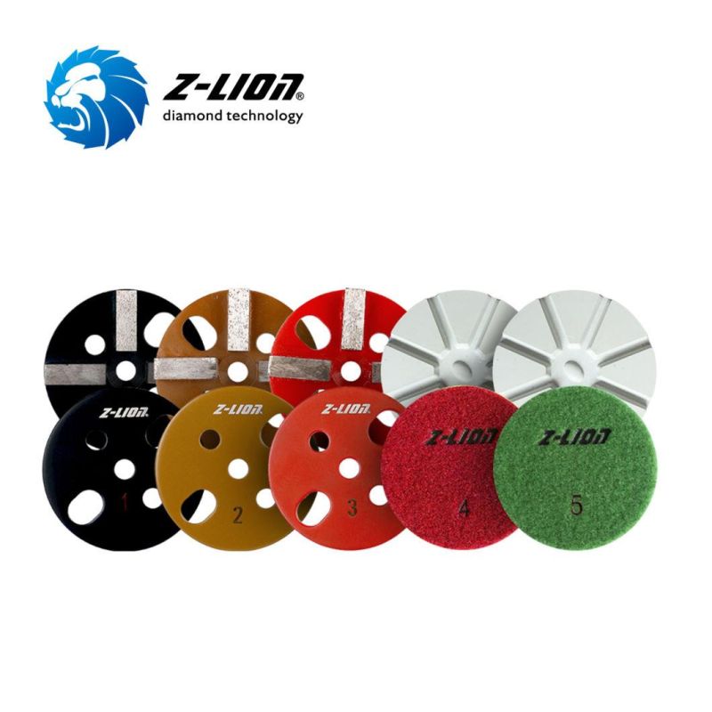 Factory Direct Price 5 Steps Floor Polishing Pad for Concrete Floor Dry Use