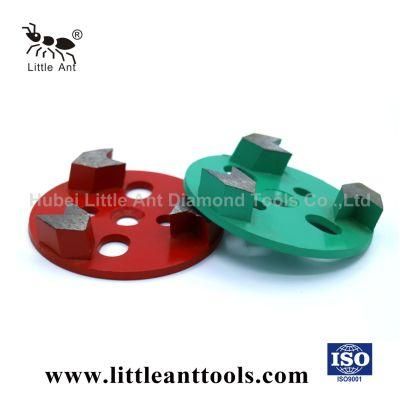 Round Shape Grinding Wheel Tools Concrete Floor Diamond Grinding Shoes