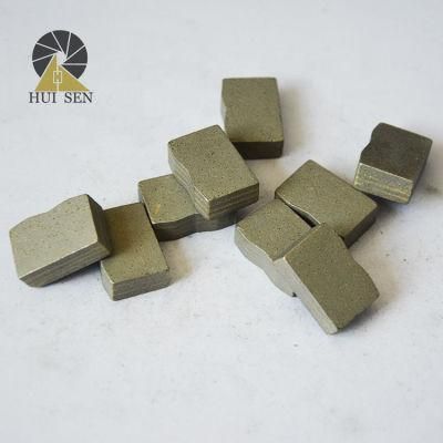 India Block Diamond Segment Cutting Diamond Granite Segment for Quarry