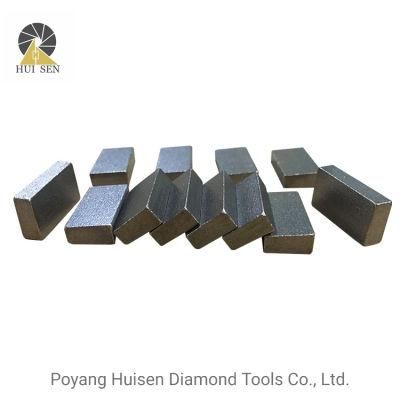 Top Quality Stone Slices Diamond Gangsaw Segment for Cutting Marble