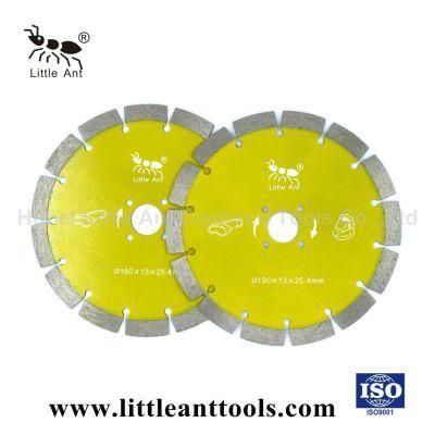 190mm Yellow Stone Diamond Sintered Saw Blade