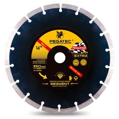 14 Inch Laser Welded Diamond Disc Blade for New Concrete Cutting