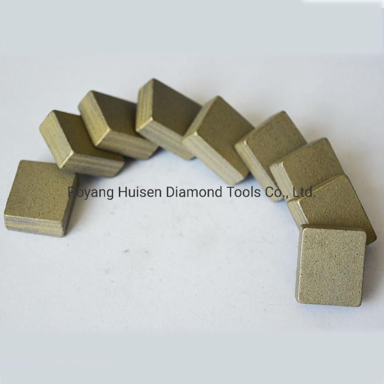 Stable Cutting Performance Multi Diamond Saw Blade Segment for Stone Block Cutting Tools