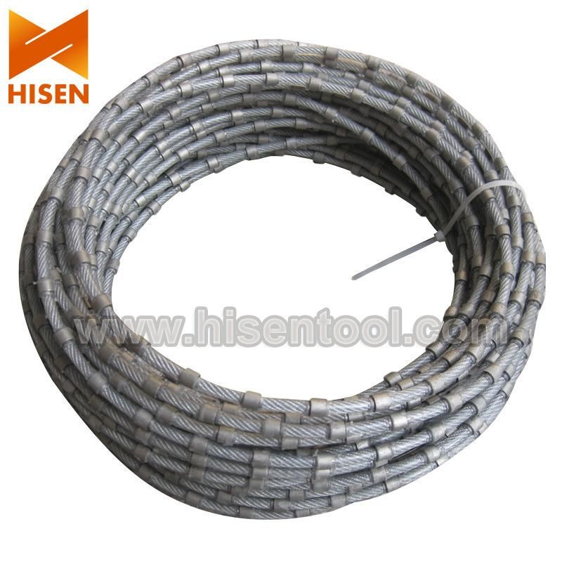 6.3mm 7.3mm Granite Slabs Diamond Wire for Multi-Wire Sawing