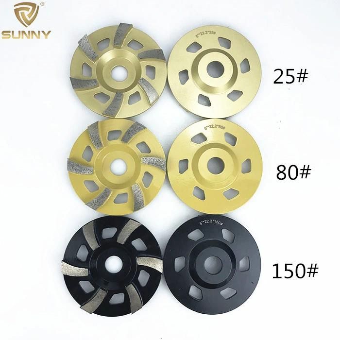 Grit 80# Diamond Grinding Wheel for Floor Concrete Grinding