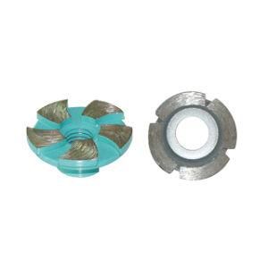 Trapezoid Grinding Plate Metal Polishing Pad 3 Segment Grinding Wheel Diamond Tools
