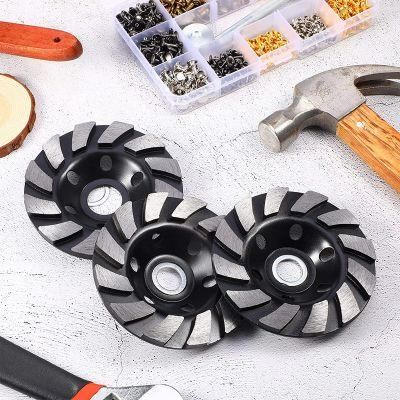 4-7inch Diamond Turbo Segment Cup Grinding Wheel for Concrete