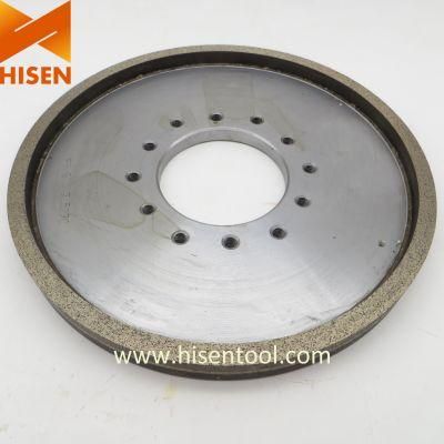 250X10X20mm Diamond Wet Metal Squaring Wheel for Keda Machine