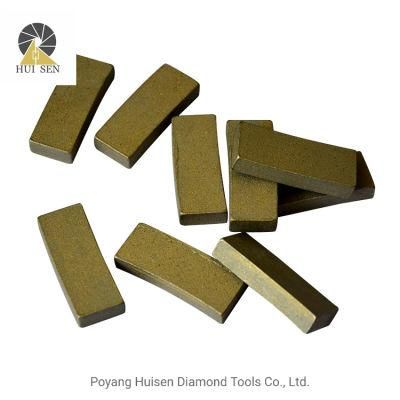 Indonesia Pakisthan Market Stone Cutting Basalt Marble Diamond Segment for Sandstone