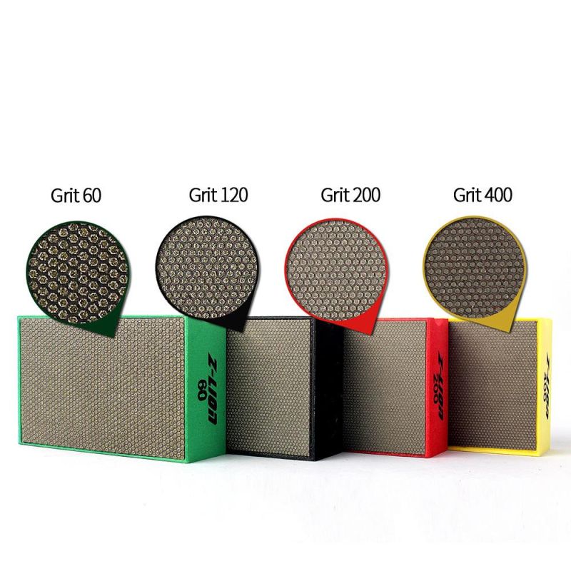 Hot Sale Electroplated Diamond Hand Polishing Pads for Glass Stone