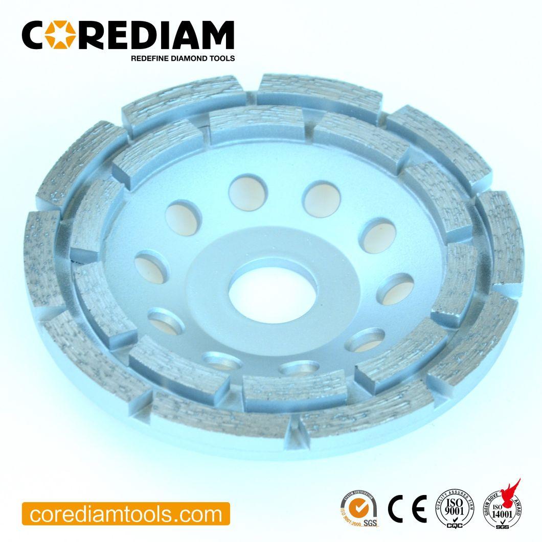 Double-Row Diamond Grinding Cup Wheel