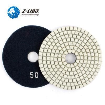 10mm Resin Flexible Polishing Pad Granite Marble Grinding Buff Pad