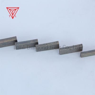 China Diamond Saw Blade Segments Cutting Tools for Andesite
