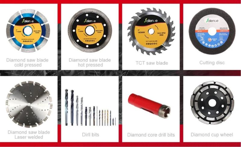 5inch 125mm Segmented Diamond Saw Blade Dry Cutting Circular Blade for Stone Cutting