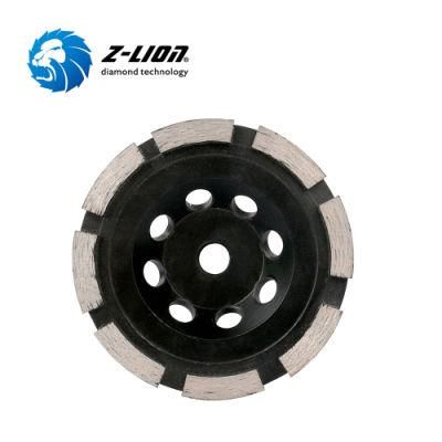 4in Metal Diamond Single Row Cup Grinding Wheel M14 for Stone