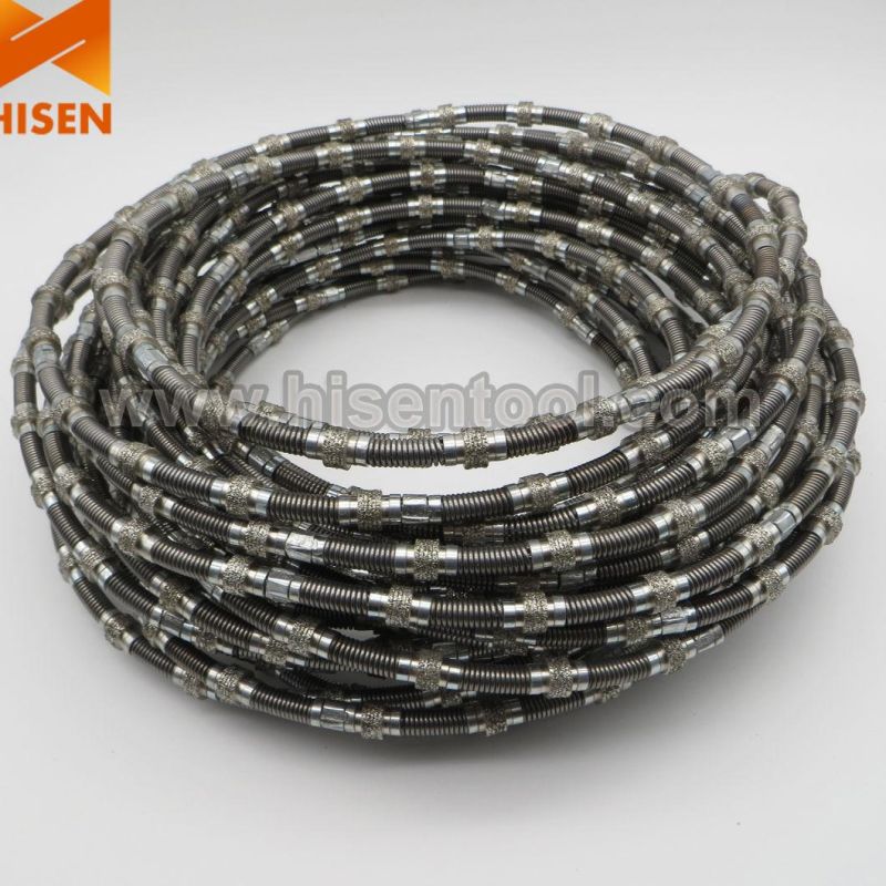 11.5mm Electroplated Diamond Wire Saw for Marble
