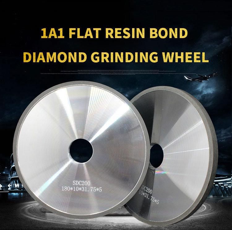 Straight Cup Resin Bond Diamond Grinding Wheel for Carbide Sharpening
