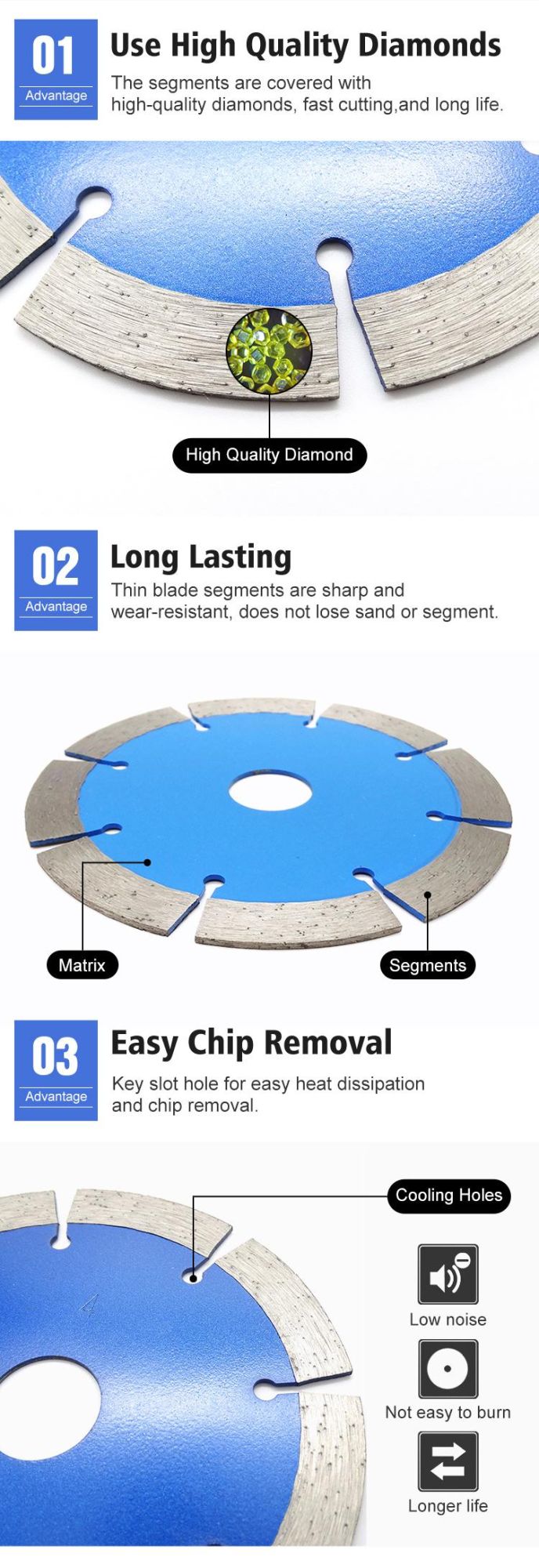 Customize Segmented Diamond Saw Blade