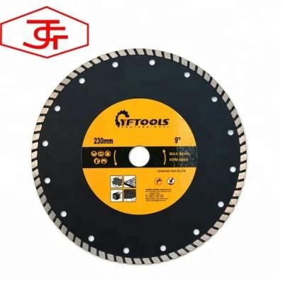 Circular Turbo Diamond Saw Blade 230mm for Stone
