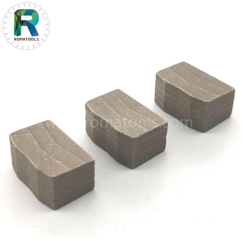 3000 24X12.5/11.5X15 mm Diamond Segments for Hard Granite Cutting