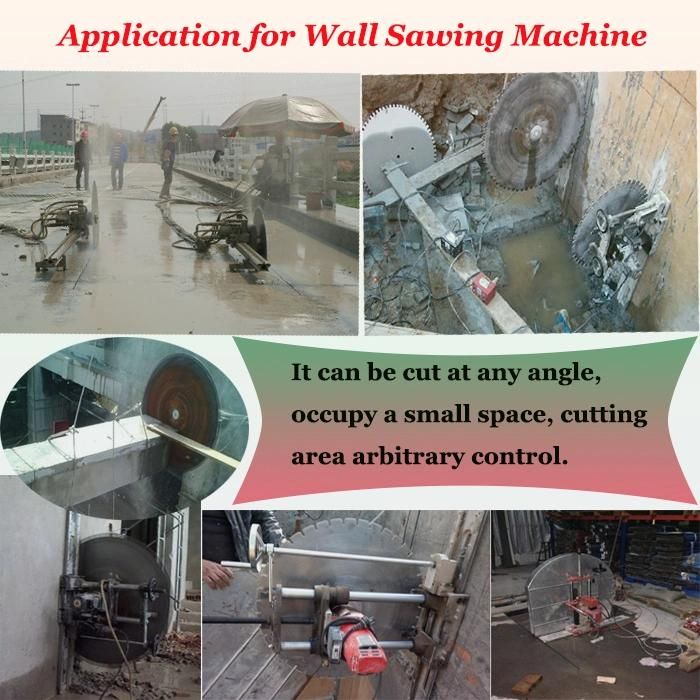 Hydraulic Concrete Saw Wall Concrete Cutting Machine