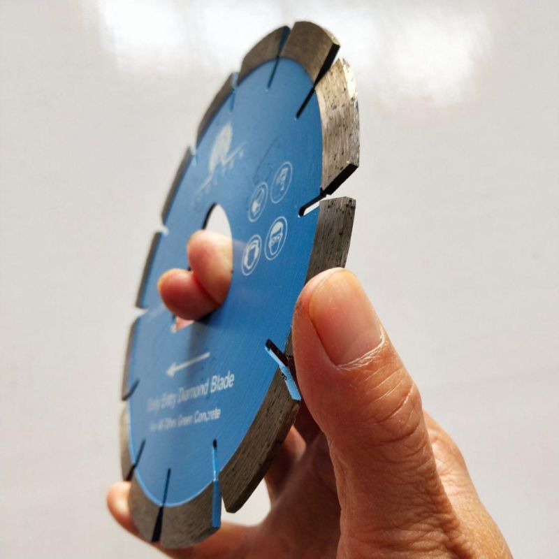 6" Diamond Saw Blade Early Entry Concrete Cutting Disc for Med-Hard Aggregate Concrete