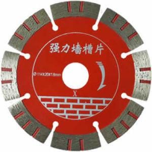 Diamond Saw Blade Use for Slotting Wall