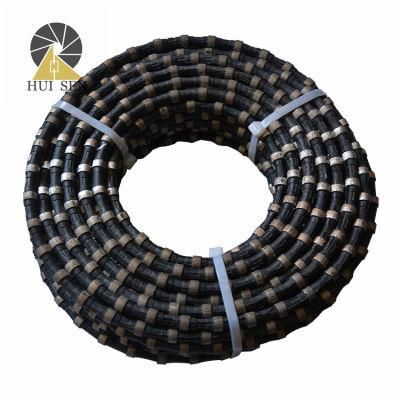 Easy Cutting 11.5mm Diamond Quarry Wire for Granite Quartzite Marble Quarry