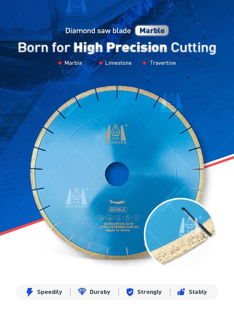 350mm Stone Cutting Tool Diamond Saw Blade for Marble