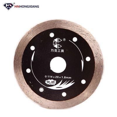 Continuous Rim Diamond Saw Blade Diamond Cutting Blade for Stone